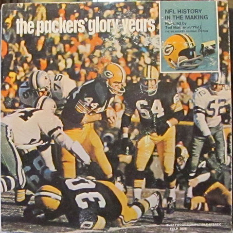 Ted Moore - The Packers' Glory Years NFL History In The Making - VG+ LP Record 1968 Fleetwood Vinyl - Spoken Word / Interview