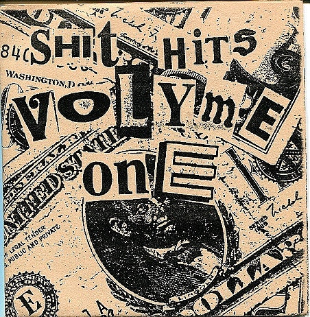 Various – Shit Hits Volyme One - VG+ 7" EP Record 1996 E Records Finland White Vinyl & Numbered - Grindcore / Death Metal / Punk / Hardcore