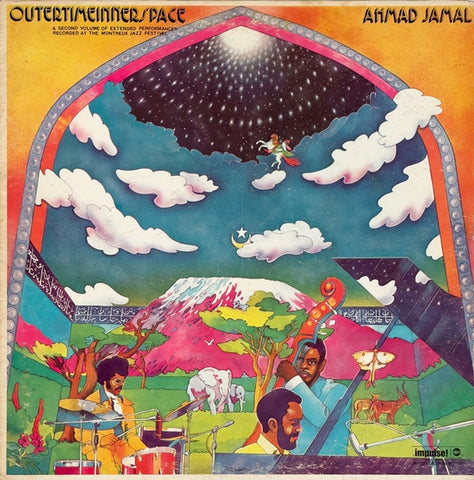 Ahmad Jamal – Outertimeinnerspace - VG+ LP Record 1972 Impulse! USA Vinyl - Jazz / Post Bop