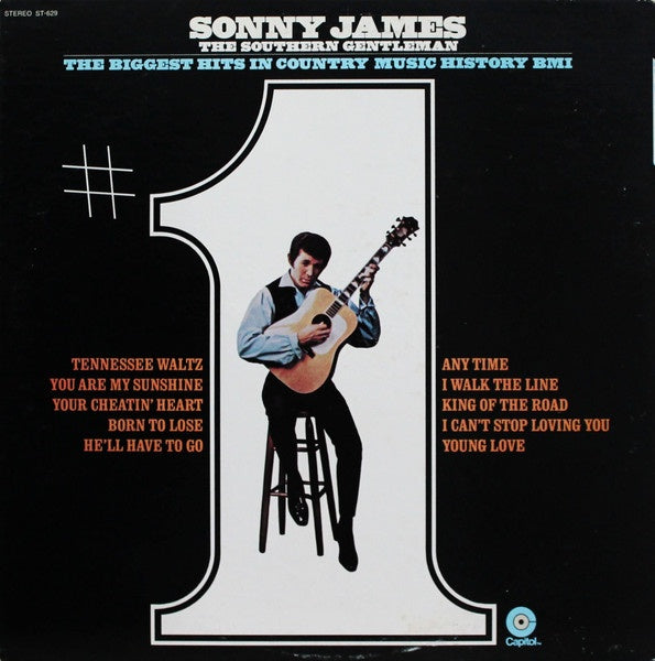 Sonny James – #1 (The Biggest Hits In Country Music History BMI) - New LP Record 1971 Capitiol USA Original Vinyl - Country - Shuga Records