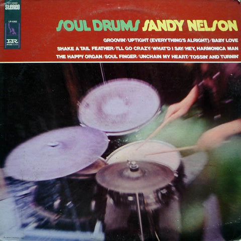 Sandy Nelson – Soul Drums - VG+ LP Record 1968 Imperial USA Vinyl - Pop / Rock / Funk