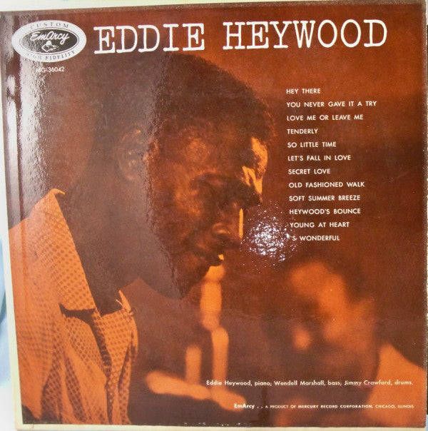 Eddie Heywood - Eddie Heywood VG - 1955 EmArcy USA - Jazz