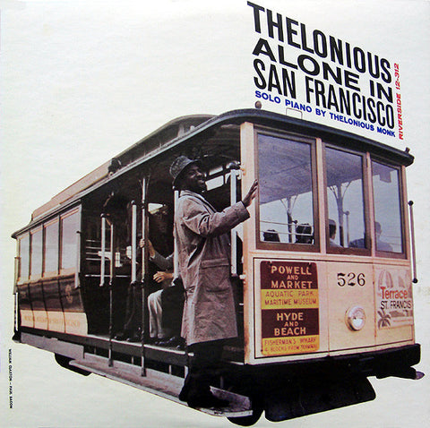 Thelonious Monk - Alone in San Francisco (Unaccompanied piano solos recorded in 1959)  - New Vinyl - 180 Gram 2015 DOL Import - Jazz