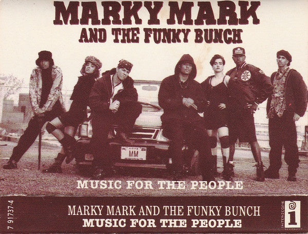 Marky Mark & The Funky Bunch – Music For The People - Used Cassette 1991 Interscope Tape - Hip-Hip / Pop-Rap - Shuga Records