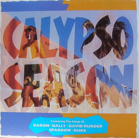 Various – Calypso Season - VG+ LP Record 1989 Mango USA Promo Vinyl - Reggae / Soca