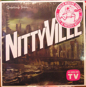 Madlib Wit' Frank ‎– Channel 85 Presents Nittyville, Season 1 Madlib Medicine Show No. 9 - New 3 LP Record 2011 Madlib Invazion USA Vinyl & Screen Printed Cover - Hip Hop