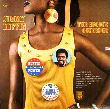 Jimmy Ruffin – The Groove Governor - VG+  LP Record Soul USA Vinyl - Soul / Funk