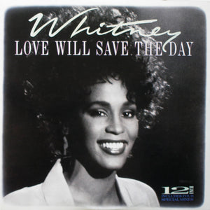 Whitney Houston ‎– Love Will Save The Day - VG+ 12" Single Record 1988 USA - Disco