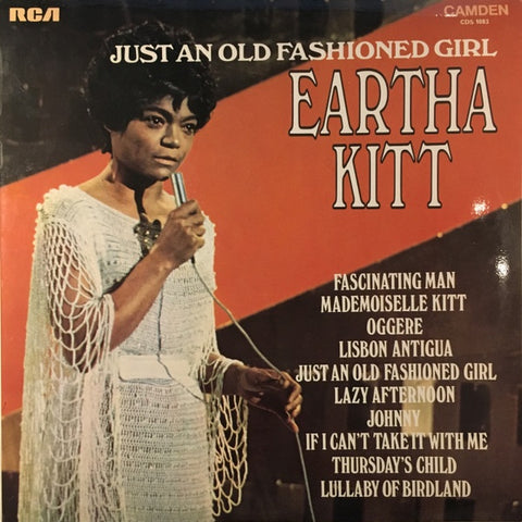 Eartha Kitt With Henri René And His Orchestra – Just An Old Fashioned Girl (1956) - VG+ LP Record 1971 RCA Camden UK Vinyl - Jazz