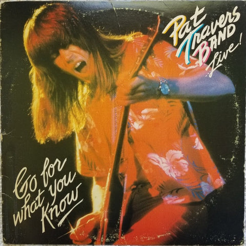 Pat Travers Band – ...Live! Go For What You Know - Mint- LP Record 1979 Polydor USA Vinyl - Rock / Hard Rock