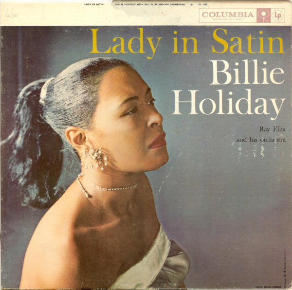 Billie Holiday – Lady In Satin (1958) - VG- (low grade) 2 Eye Label 1962 Press - Jazz