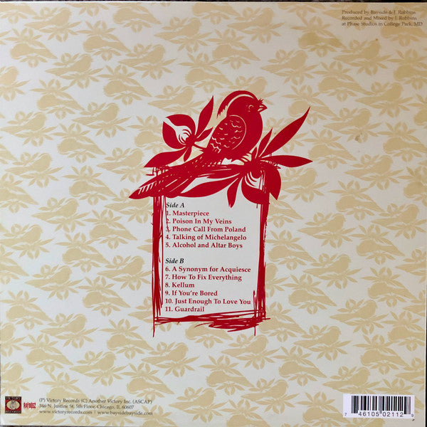 Bayside - Sirens And Condolences - Mint- LP Record 2011 Victory USA White Vinyl, Insert & Download - Alternative Rock / Emo / Punk - Shuga Records