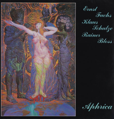 Ernst Fuchs, Klaus Schulze, Rainer Bloss – Aphrica - Mint- LP Record 1984 Inteam GmbH Germany Original Vinyl - Electronic / Berlin-School