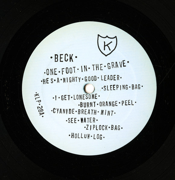 Beck – One Foot In The Grave - VG+ LP Record 1994 K Records USA Original Vinyl & Booklet - Rock / Lo-Fi / Acoustic - Shuga Records