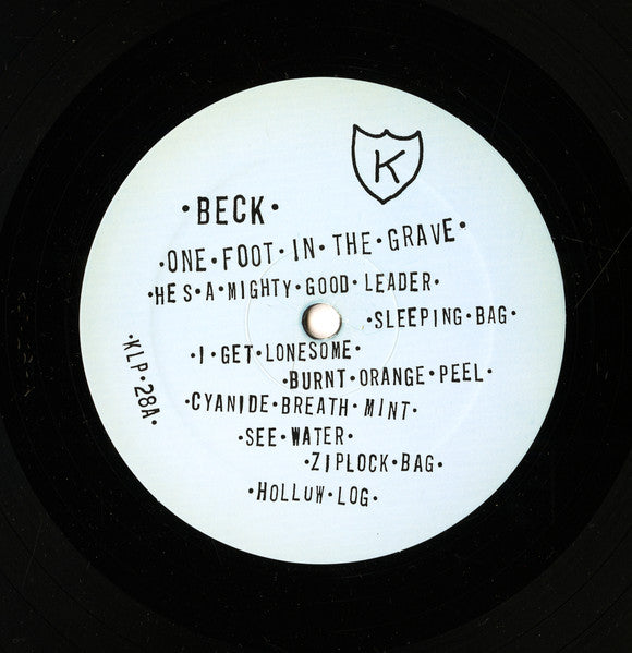 Beck – One Foot In The Grave - VG+ LP Record 1994 K Records USA Original Vinyl & Booklet - Rock / Lo-Fi / Acoustic