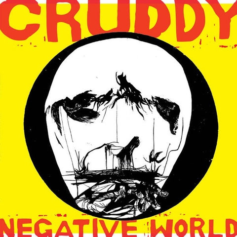 Cruddy – Negative World - Mint- LP Record 2011 USA 12XU Black Vinyl, Insert & Download - Rock / Hardcore / Punk