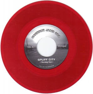 Morning Star – Spliff City / Pornomatic - New 7" Single Record 1997 Harbour Jams Red Vinyl - Electronic / Acid / Big Beat -