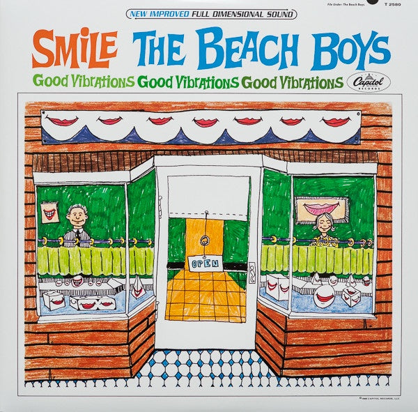 The Beach Boys - Smile / The Smile Sessions - Mint- 2 LP Record 2011 Capitol 180 gram Vinyl - Surf Rock / Psychedelic Rock - Shuga Records