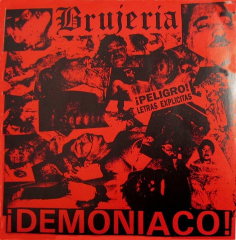 Brujeria – ¡Demoniaco! - Mint- 7" EP Record 1990 Nemesis USA Red Vinyl - Grindcore