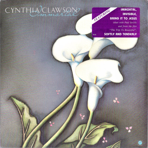Cynthia Clawson ‎– Immortal - New Vinyl (1986 Vintage Original) - Pop/Christian