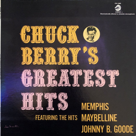 Chuck Berry – Chuck Berry's Greatest Hits (1964) - VG+ LP Record 1974 Chess USA Stereo Vinyl - Rock & Roll / Blues Rock / Rockabilly - Shuga Records