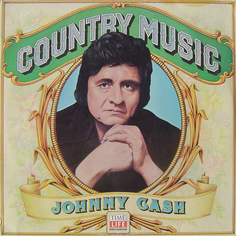 Johnny Cash ‎– Country Music - VG Lp Record 1981 USA Stereo - Country