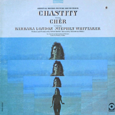 Sonny Bono – Chastity (Original Motion Picture) - VG+ LP Record 1969 ATCO USA Vinyl - Soundtrack