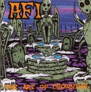 AFI - The Art of Drowning - Mint- LP Record 2000 Nitro USA Grey Marbled Vinyl & Insert - Rock / Punk / Hardcore