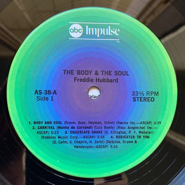 Freddie Hubbard – The Body & The Soul (1963) - Mint- LP Record 1974 ABC Impulse! USA Vinyl - Jazz / Post Bop - Shuga Records