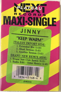Jinny – Keep Warm - Used Cassette Next Plateau 1991 USA - Electronic / House