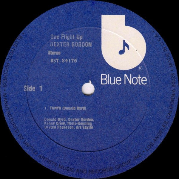Dexter Gordon – One Flight Up (1965) - Mint- LP Record 1977 Blue Note USA Vinyl - Jazz / Hard Bop - Shuga Records