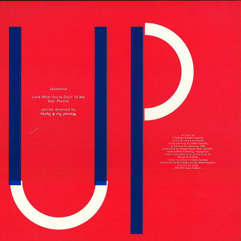 Jazzanova Feat. Phonte ‎– Upside Down 2 - NEw Vinyl 12" Single (German Import) 2011 - House