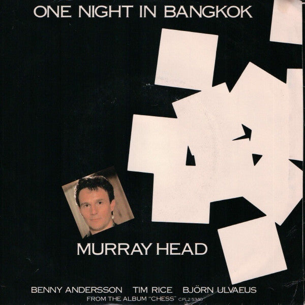 Murray Head - One Night In Bangkok / Merano Mint- 7INCH 45rpm 1984 Chess - Electronic / Synth-pop