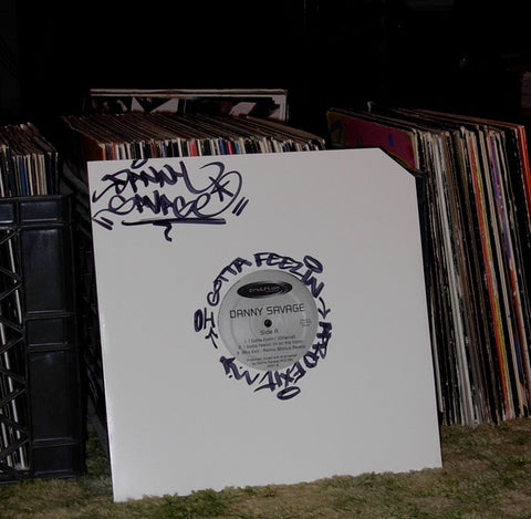 Danny Savage ‎– Gotta Feelin' / Afro Exit - VG+ 12" Single Record 2023 Fruition Vinyl - Deep House