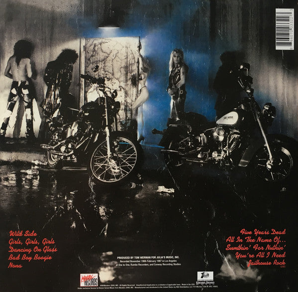 Mötley Crüe ‎– Girls, Girls, Girls (1987) - New LP Record 2008 Eleven Seven/Mötley USA 180 gram Vinyl - Heavy Metal / Hard Rock