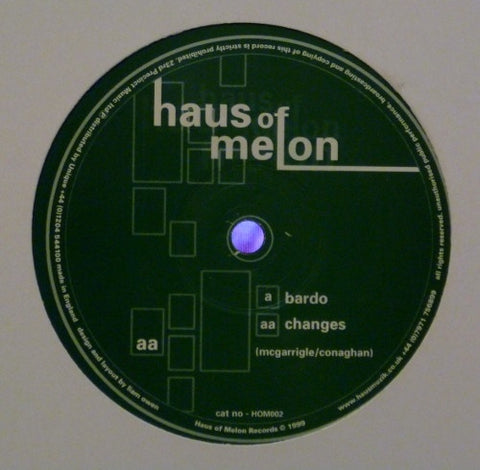Melonhaus – Bardo - New 12" Single Record 1999 Haus Of Melon UK Vinyl - Progressive House