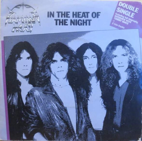 Diamond Head – In The Heat Of The Night - Mint- 2x 7" EP Record 1982 MCA UK Vinyl - Heavy Metal