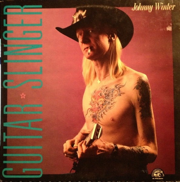 Johnny Winter ‎– Guitar Slinger - Mint- LP Record 1984 Alligator USA Vinyl - Electric Blues / Blues Rock - Shuga Records