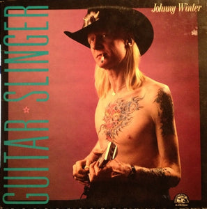 Johnny Winter ‎– Guitar Slinger - Mint- LP Record 1984 Alligator USA Vinyl - Electric Blues / Blues Rock - Shuga Records