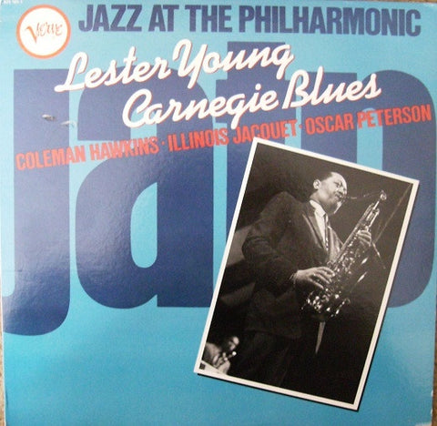 Lester Young – Carnegie Blues - VG+ LP Record 1985 Verve USA Vinyl - Jazz