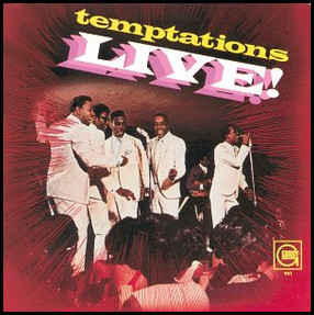 The Temptations ‎– Temptations Live! - VG+ Lp Record 1967 USA Original Mono Vinyl - Soul / R&B