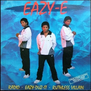 Eazy-E – Eazy-Duz-It / Ruthless Villain / Radio - VG+ 12" Single Record 1988 Ruthless USA Vinyl - Hip Hop