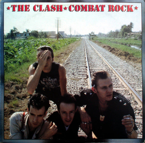 The Clash ‎– Combat Rock - VG+ Lp Record 1982 Epic USA Original Vinyl - Punk / Rock - Shuga Records