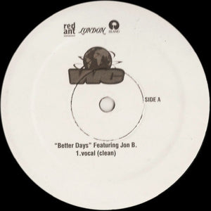 WC feat. Jon B. - Better Days VG+ - 12" Single 1998 Red Ant USA Promo - Hip Hop - Shuga Records