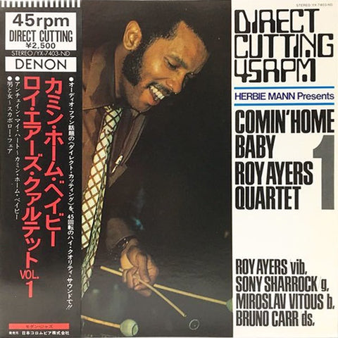 Roy Ayers Quartet – Herbie Mann Presents Comin' Home Baby Roy Ayers Quartet 1 - Mint- LP Record 1976 Denon Japan Vinyl, Insert & OBI - Jazz / Soul-Jazz / Jazz-Funk