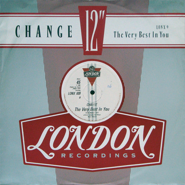 Change – The Very Best In You - VG+ 12" USA 1982 (Original Press PROMO) - Soul/Disco - Shuga Records