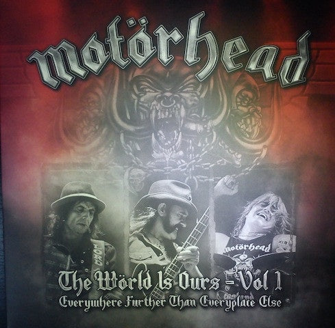 Motörhead – The Wörld Is Ours - Vol 1 (Everywhere Further Than Everyplace Else) - Mint- 2 LP Record 2012 UDR USA 180 gram Vinyl - Hard Rock / Heavy Metal - Shuga Records