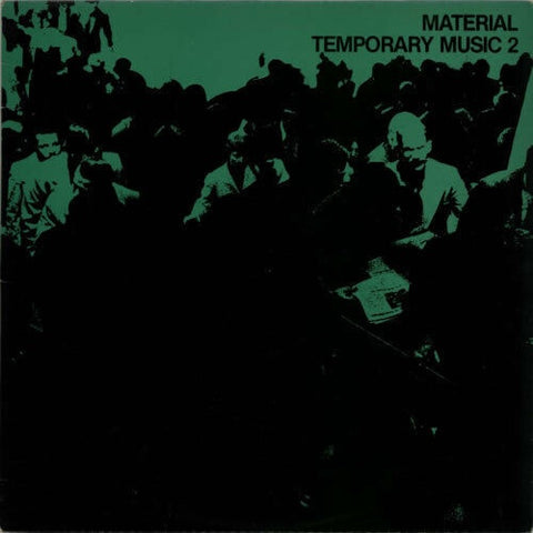 Material – Temporary Music 2 - Mint- EP Record 1981 Red UK Vinyl - Electronic / Experimental / Electro