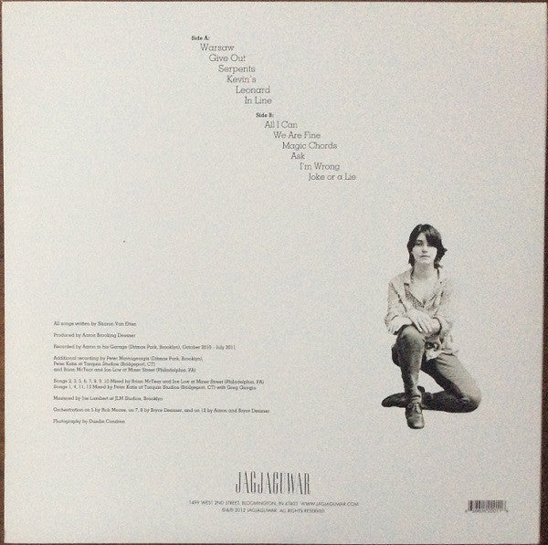 Sharon Van Etten ‎– Tramp - New LP Record 2012 Jagjaguwar USA Vinyl & Download - Indie / Folk Rock