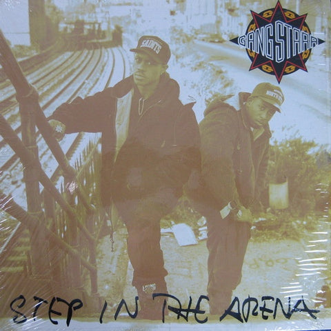 Gang Starr – Step In The Arena - VG- (low grade) LP Record 1990 Chrysalis USA Original Promo Vinyl - Hip Hop
